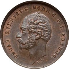 1 Öre - Oscar I