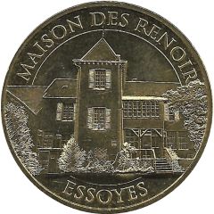 Monnaie de Paris Tourist Token - Essoyes Maison des Renoir