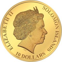 10 Dollars - Elizabeth II Britannia