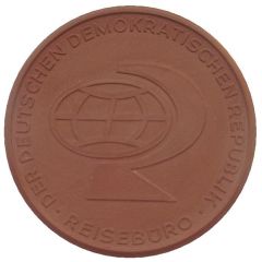 Medal - Travel agency of the GDR