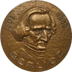 Medal - Composer Hector Berlioz