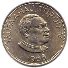50 Seniti - Taufa`ahau Tupou IV