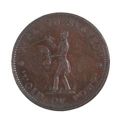 Hard Times Token - Standing Jackson / Jackass facing right