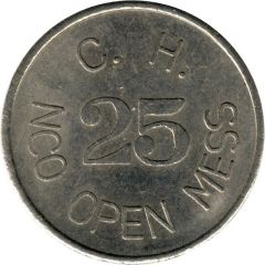 25 Cents - Camp Humphreys NCO Open Mess Pyongtaek Province