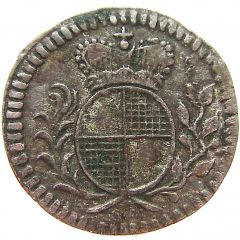 1 Pfennig - Christian Frederick Charles Alexander