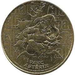 Monnaie de Paris Tourist Token - Parc Astérix Falbala