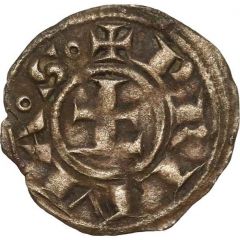 1/2 Obol anonymous L cruciform