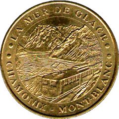 Monnaie de Paris Tourist Token - Chamonix-Mont-Blanc La Mer de Glace
