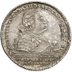½ Thaler Death of Christian Augustus