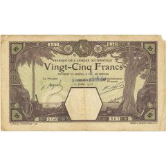 25 Francs Grand-Bassam