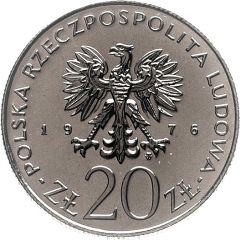 20 Zlotys XXX years of budgetary laws PRL, Trial Strike±