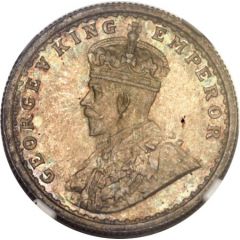 1/2 Rupee - George V