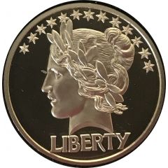 1 oz Silver Saint-Gaudens Last Coin Design