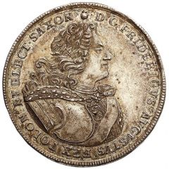 Talar - August II Mocny Drezno mint