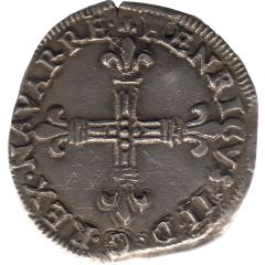 1/4 Ecu - Henry III