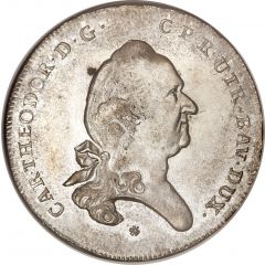 1/2 Thaler - Charles Theodor