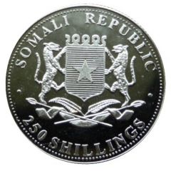 250 Shillings Pope in red vestments