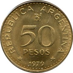 50 Pesos non-magnetic