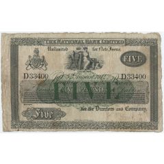 5 Pounds National Bank
