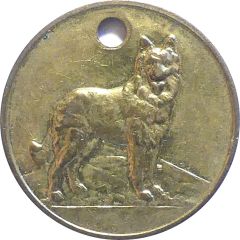 Dog Token - Rabies vaccine German Shepherd