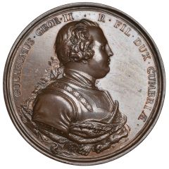 Medal - George II Battle of Culloden, bronze
