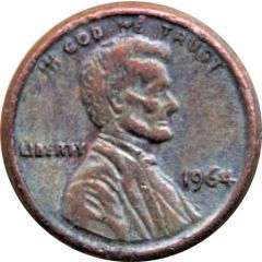 Token - Mini Coin Lincoln Memorial Cent