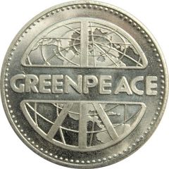 Greenpeace Dollar - British Columbia Timber Wolves