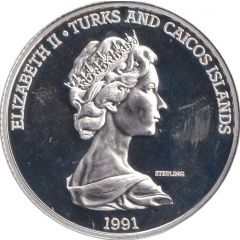 20 Crowns - Elizabeth II Discovery of the New World