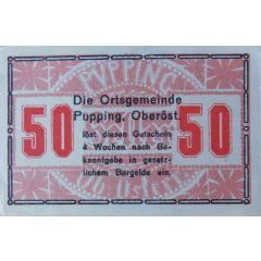 50 Heller Pupping, municipality of