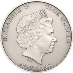 5 Dollars - Elizabeth II Space Shuttle