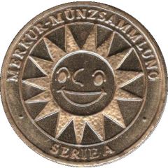 Token - Merkur-Münzsammlung Series A Ace of hearts
