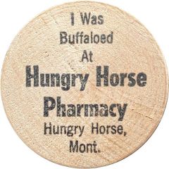 Wooden Nickel - Hungry Horse Pharmacy