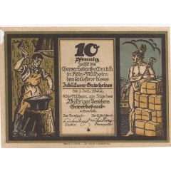 10 Pfennig Gewerbebank Köln-Mülheim