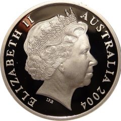 5 Dollars - Elizabeth II 4th Portrait - AFL - Australia`s Own Game