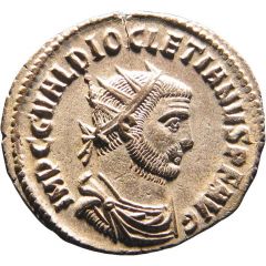 Antoninianus - Diocletianus IOV ET HERCV CONSER AVGG, Jupiter