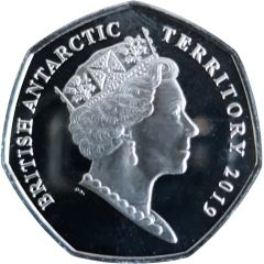 50 Pence - Elizabeth II Adélie penguin