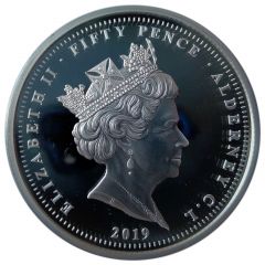 50 Pence - Elizabeth II 75 Anniversary D-Day - Juno