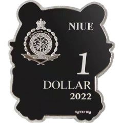 1 Dollar - Elizabeth II Year of the Tiger