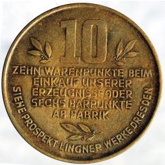 Token - Karl A. Lingner 10 Warenpunkte