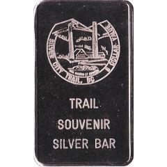 5 Dollars - Trail Souvenir Silver Bar Silver City Trail, British Columbia