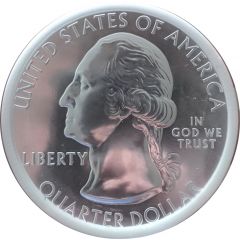 1/4 Dollar `Washington Quarter` National Park of American Samoa - Silver 5 oz Bullion