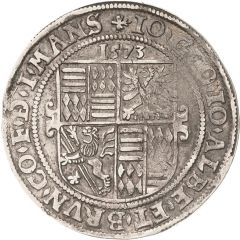 1 Thaler - John George I, John Albert and Bruno II