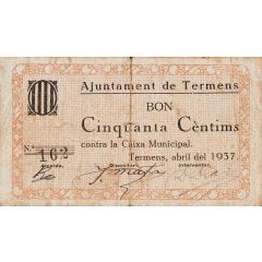 50 Céntimos Térmens