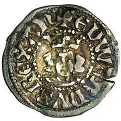 1/2 Penny - Edward III 4th coinage, Transitional treaty period