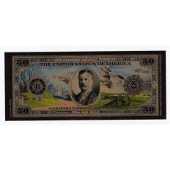 Vicksburg National Military Park 24K-Gold Tribute Note
