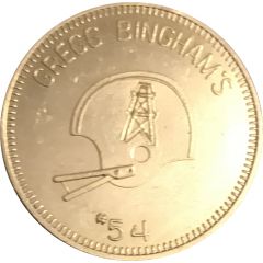 Token - Gregg Bingham`s Houston, Texas