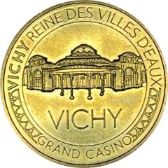 Monnaie de Paris Tourist Token - Vichy Reine des villes d`eaux - Grand casino