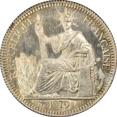 10 Cents Pattern; purity counterstamped