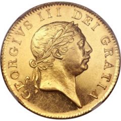 1 Guinea - George III 6th portrait