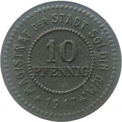 10 Pfennig - Soldin